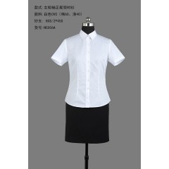 女短袖正规衬衫