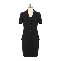 女短袖西装工作服